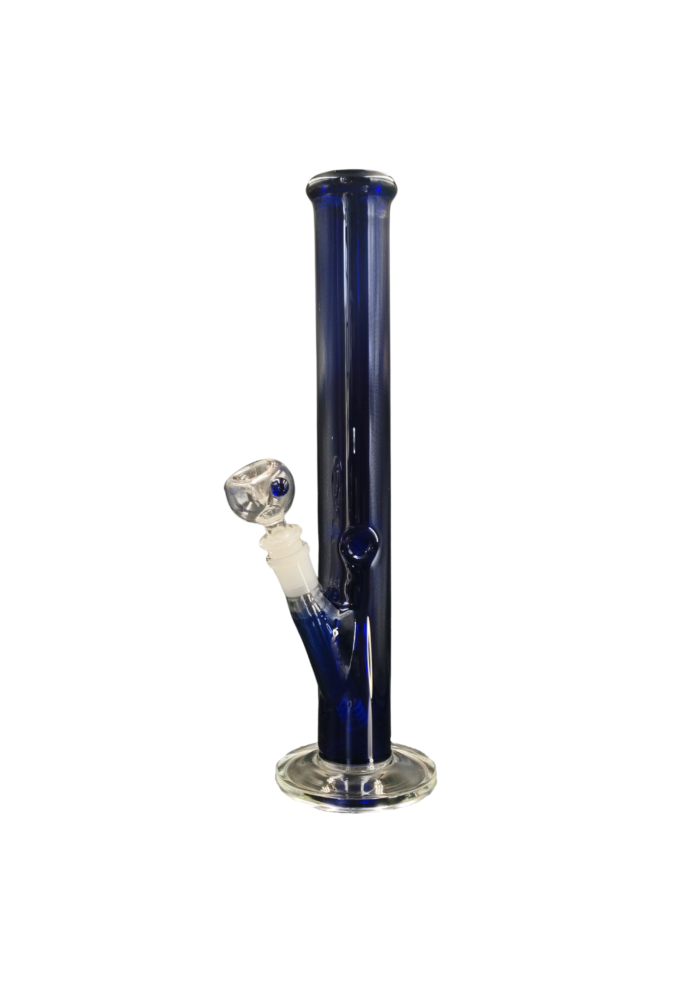 Tall Royal Blue Bong