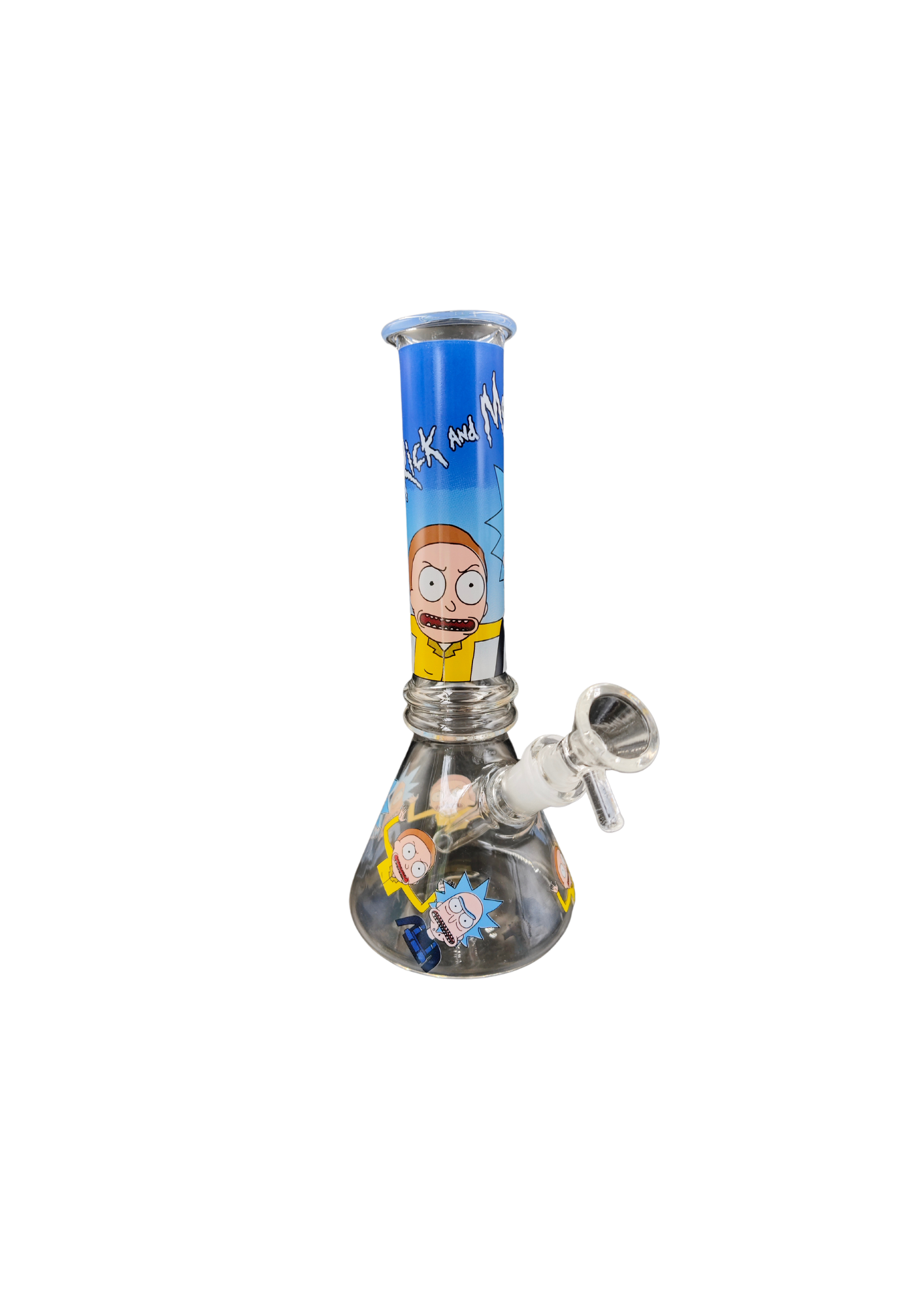 R and M Glass Bong